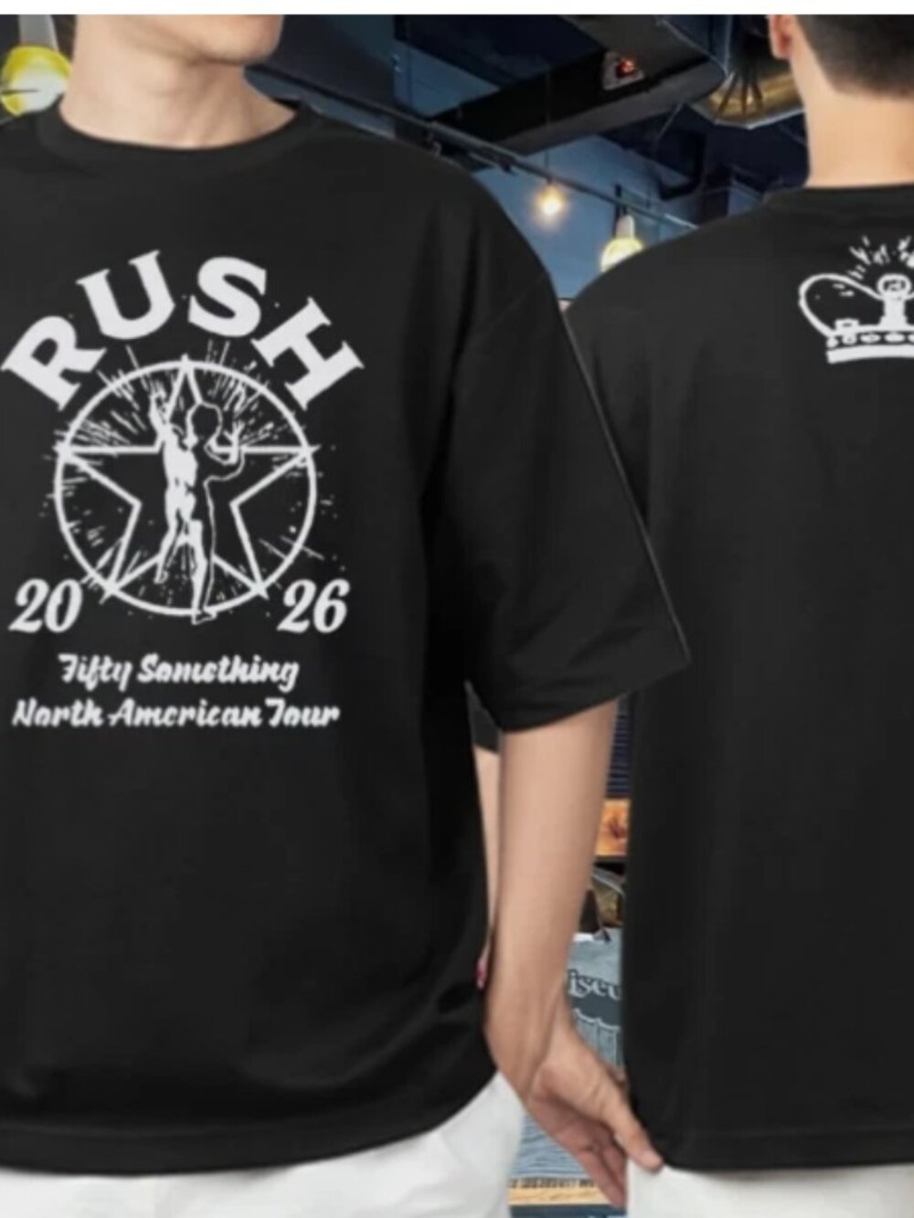Rush 'Fifty Something' 2026 North American Tour Graphic Tee